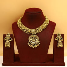 Round Neck Temple Necklace Set 5858-28