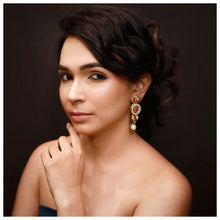 Danglers Kundan Earring 8729-100 - Dazzles Jewellery