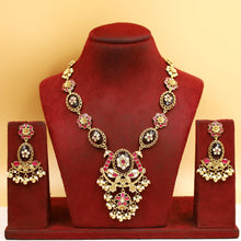 Sabyasachi Inspired Kundan Necklace Set 18119-87