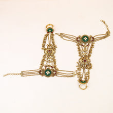 Antique Gold Finish Heritage Hathphool 19801-68