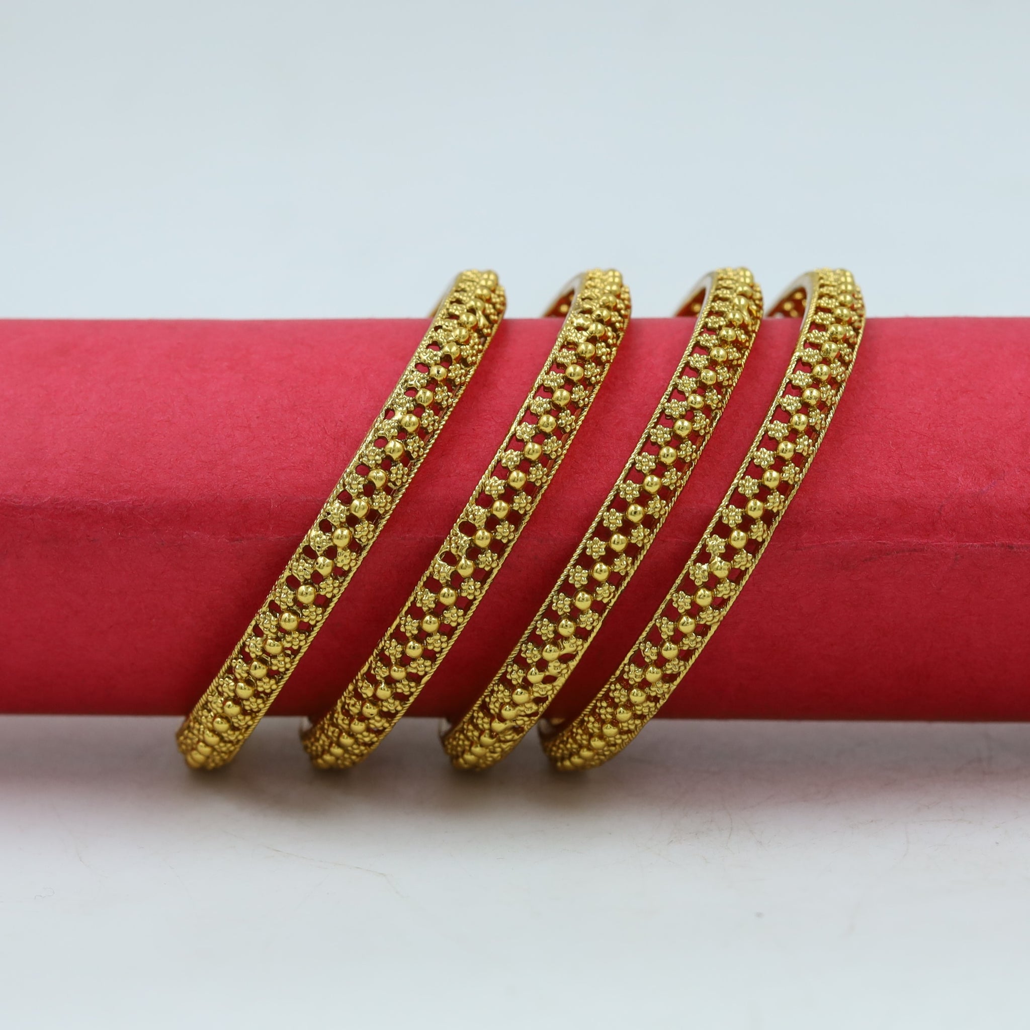 Gold Look Bangles/Kada 12050-28