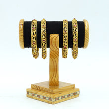 Antique Gold Finish Bangles/Kada 12037-28