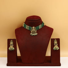 Choker Temple Necklace Set 19294-28