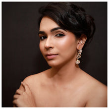 White Zircon/AD Earring 4933-8998 - Dazzles Jewellery