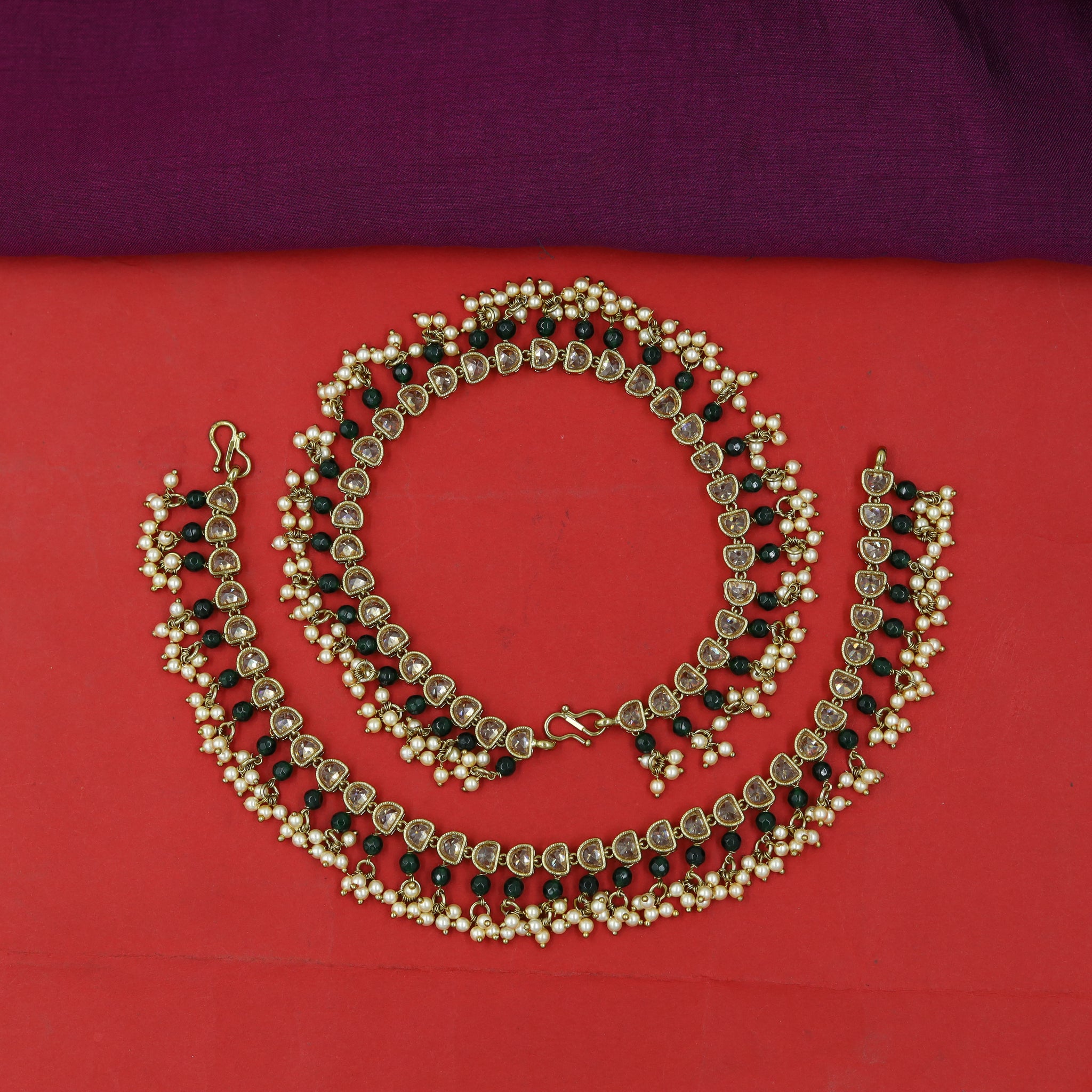 Green Payal/Anklets 19628-6812