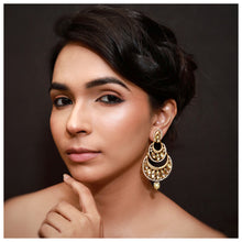 Chandbali Kundan Earring 8755-100 - Dazzles Jewellery
