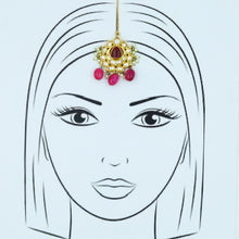 Ruby Maang Tikka 5440-9505