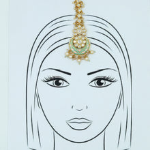 Meenakari Kundan Maang Tikka 12030-69