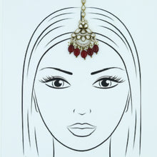 Kundan Maang Tikka 12578-28