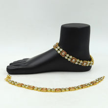 Kundan Polki Anklet 1049-21
