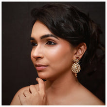 Danglers Kundan Earring 8780-100 - Dazzles Jewellery