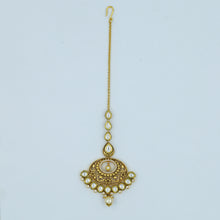 Kundan White Maang Tikka 10095-5438