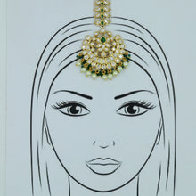 Kundan Maang Tikka 6520-28