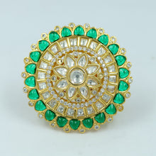 Kundan Cocktail Ring 12255-28