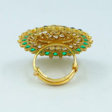 Kundan Cocktail Ring 12255-28