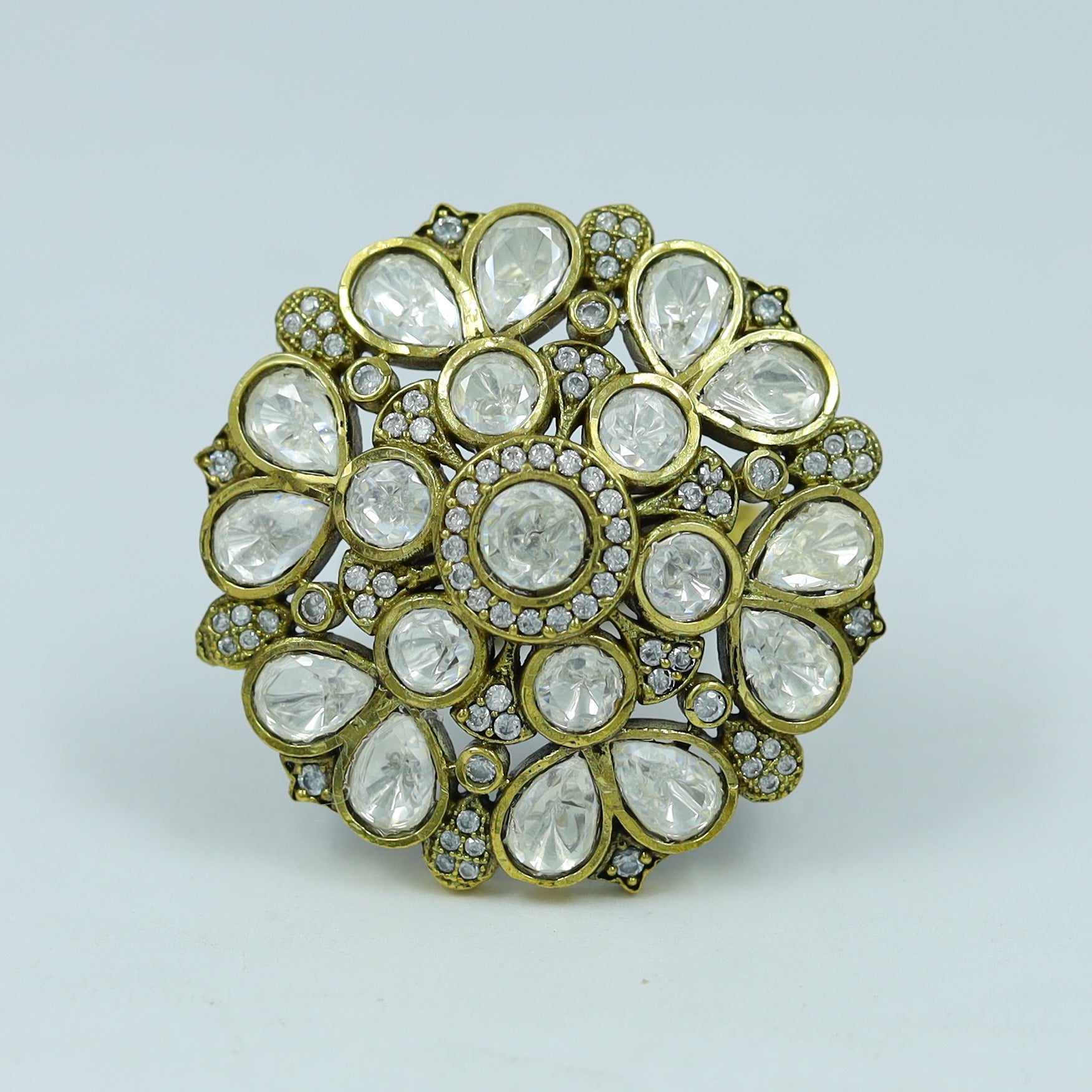 Kundan Ring 12835-68