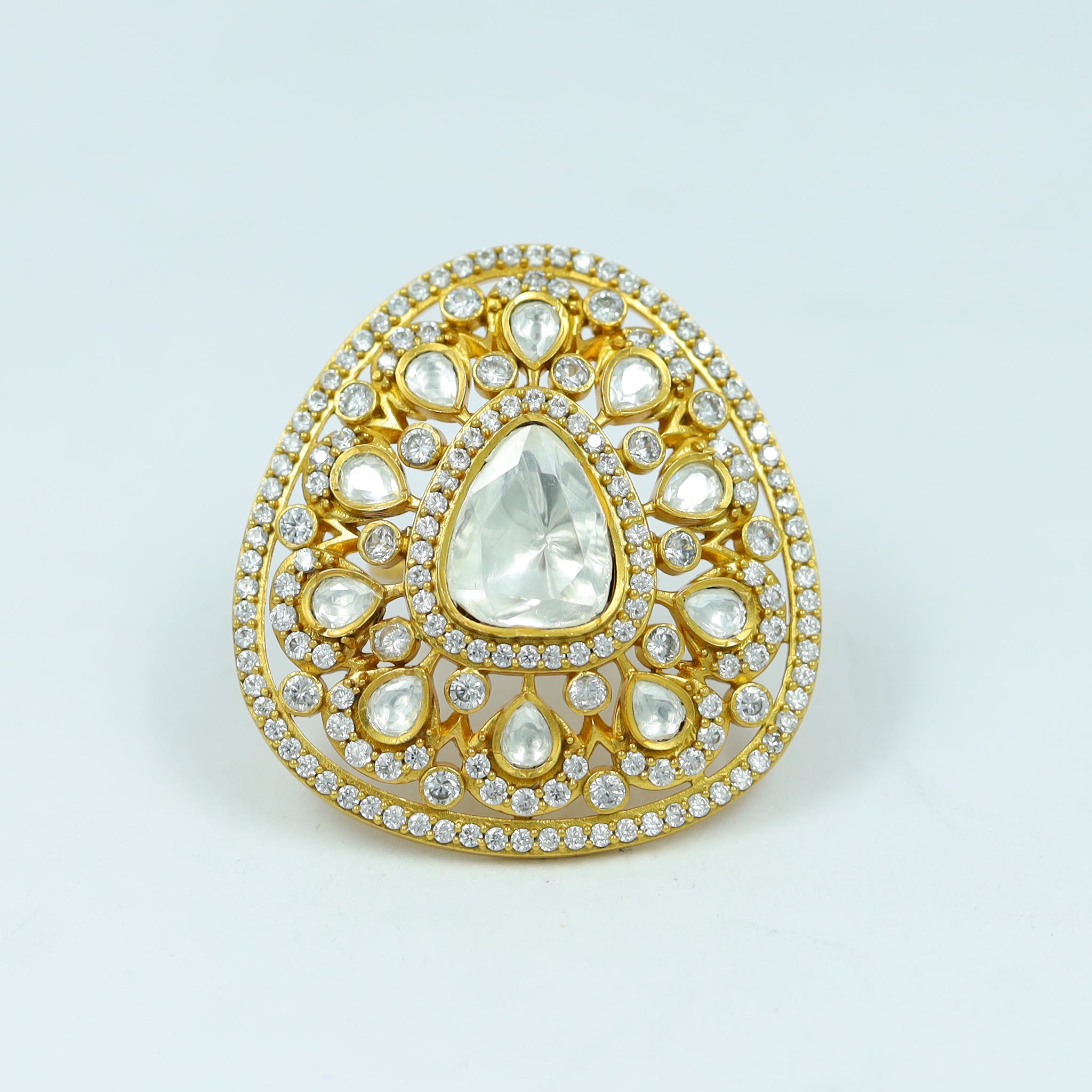 Kundan Ring 12837-68