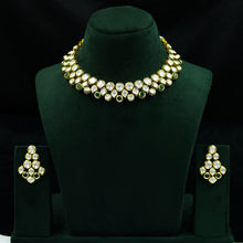 Round Neck Kundan Necklace Set 12799-68