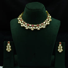 Round Neck Kundan Necklace Set 12796-68