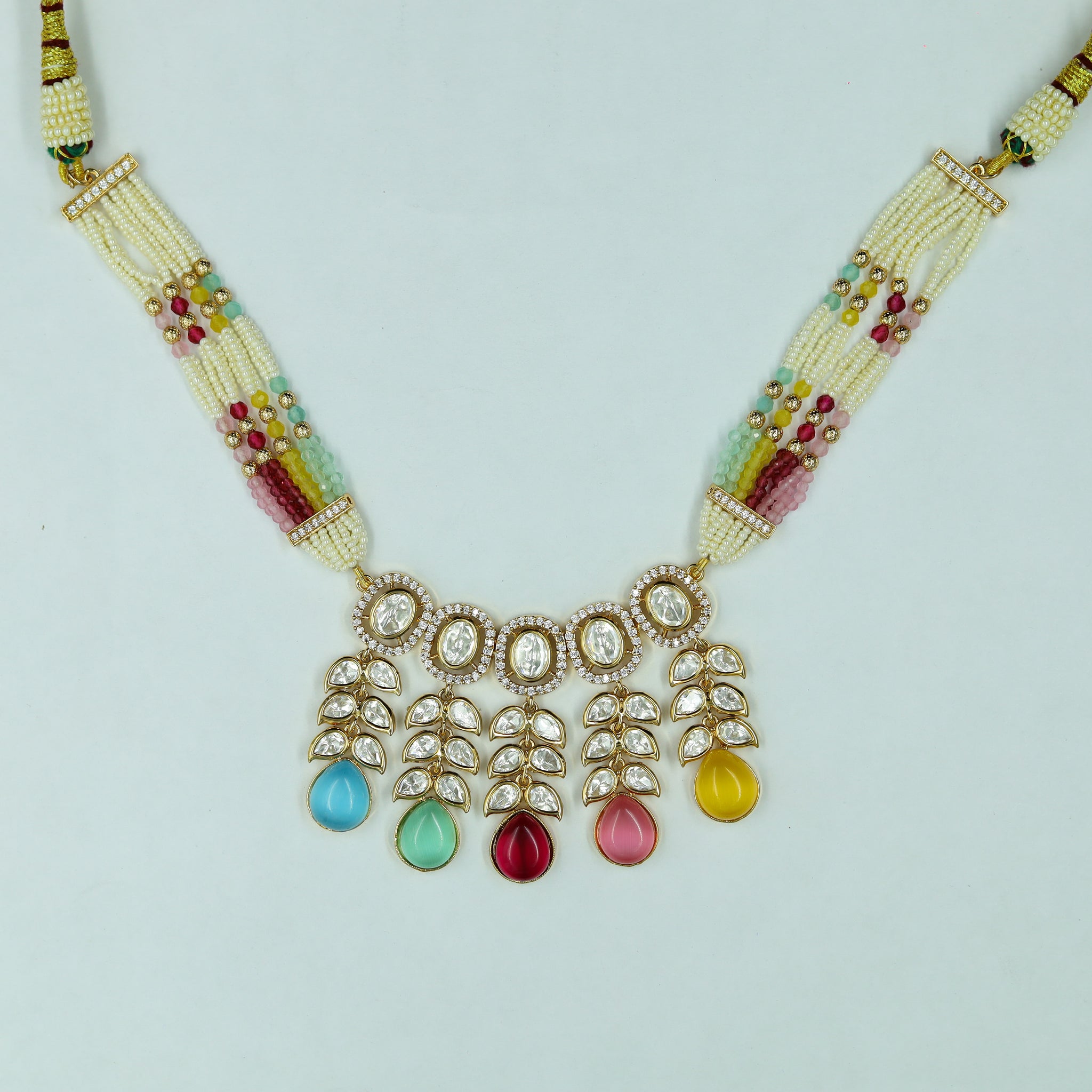Choker Kundan Necklace Set 12790-68