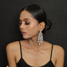 Danglers Zircon/AD Earring 4178-69 - Dazzles Jewellery