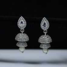 Jhumki Zircon/AD Earring 11168-33