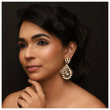 Danglers Kundan Earring 8744-100 - Dazzles Jewellery