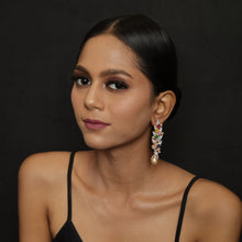 Danglers Zircon/AD Earring 7408-34 - Dazzles Jewellery