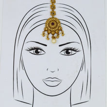 Ruby Maang Tikka 19900-7084