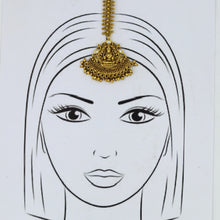 Antique Gold Finish Maang Tikka 12432-28