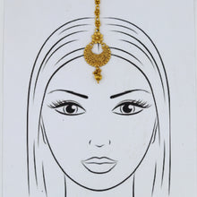 Gold Maang Tikka 5311-9376