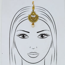 Gold Maang Tikka 5322-9387