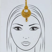 Gold Maang Tikka 5301-9366