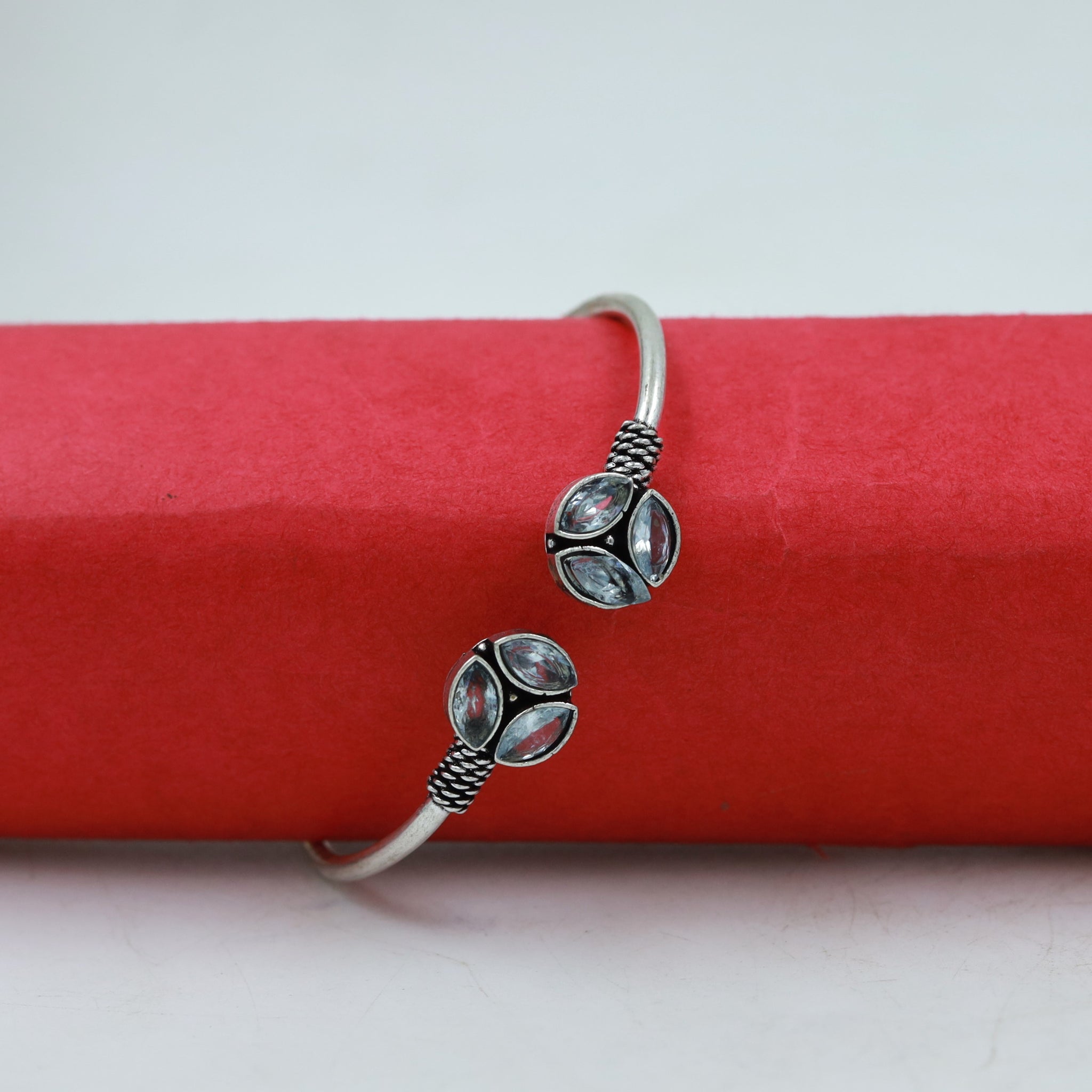 Silver Oxidized Bracelet 9913-R