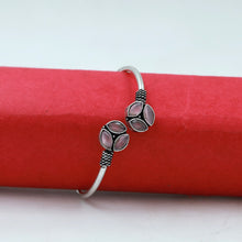Silver Oxidized Bracelet 9913-R