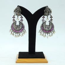 Chandbali Oxidized Earring 4705-59