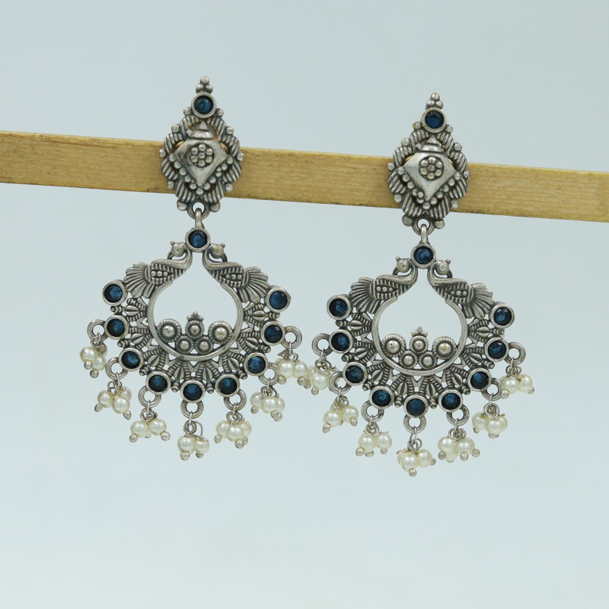 Danglers Oxidized Earring 4674-59