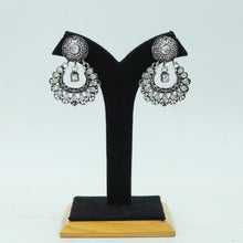 Black Oxidized Earring 19646-6830