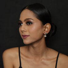 Rose Gold Plated Zircon/AD Light Jhumki 18019-5201 - Dazzles Jewellery