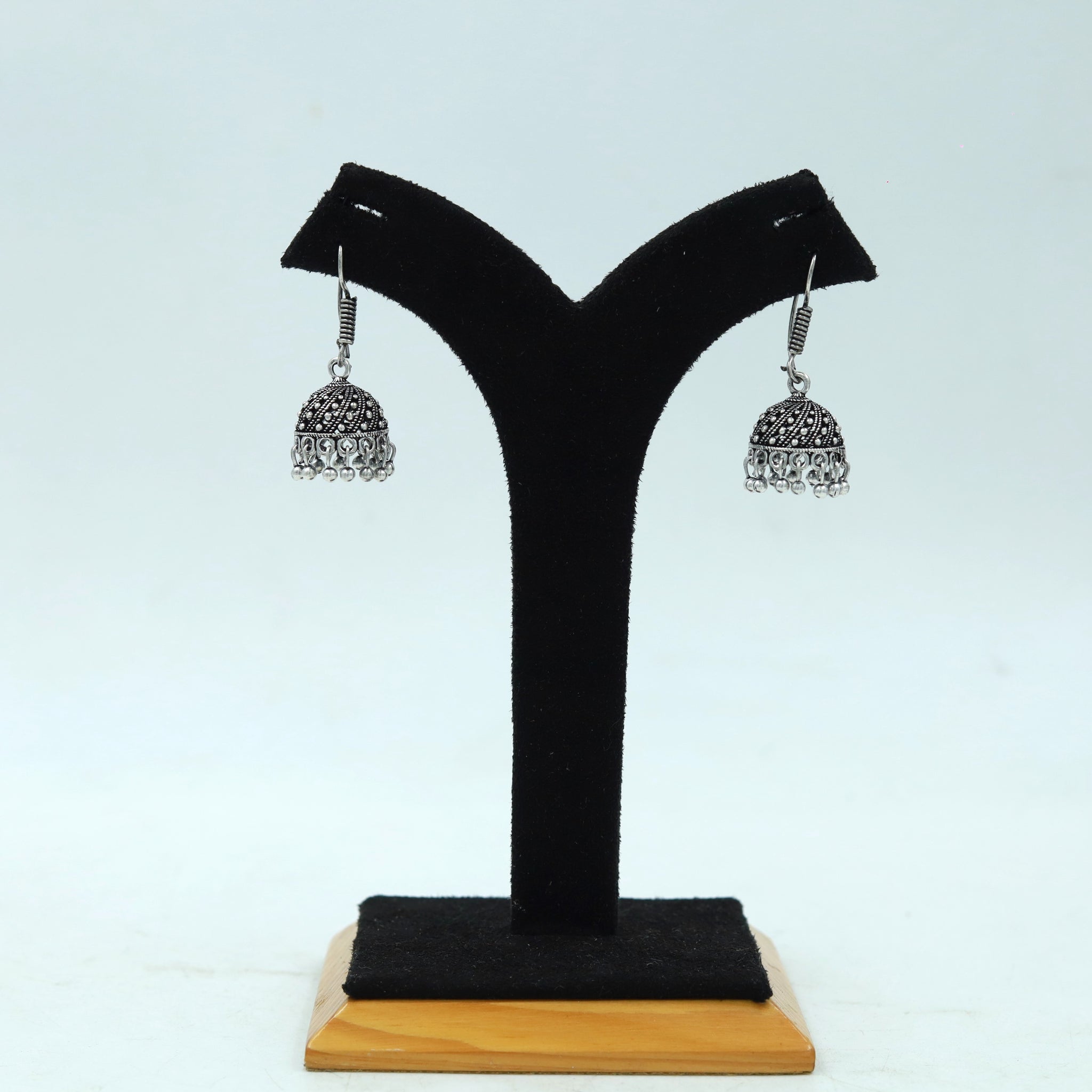 Jhumki Oxidized Earring 13200-33
