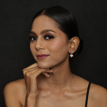Rose Gold Plated Zircon/AD Light Jhumki 18019-5201 - Dazzles Jewellery