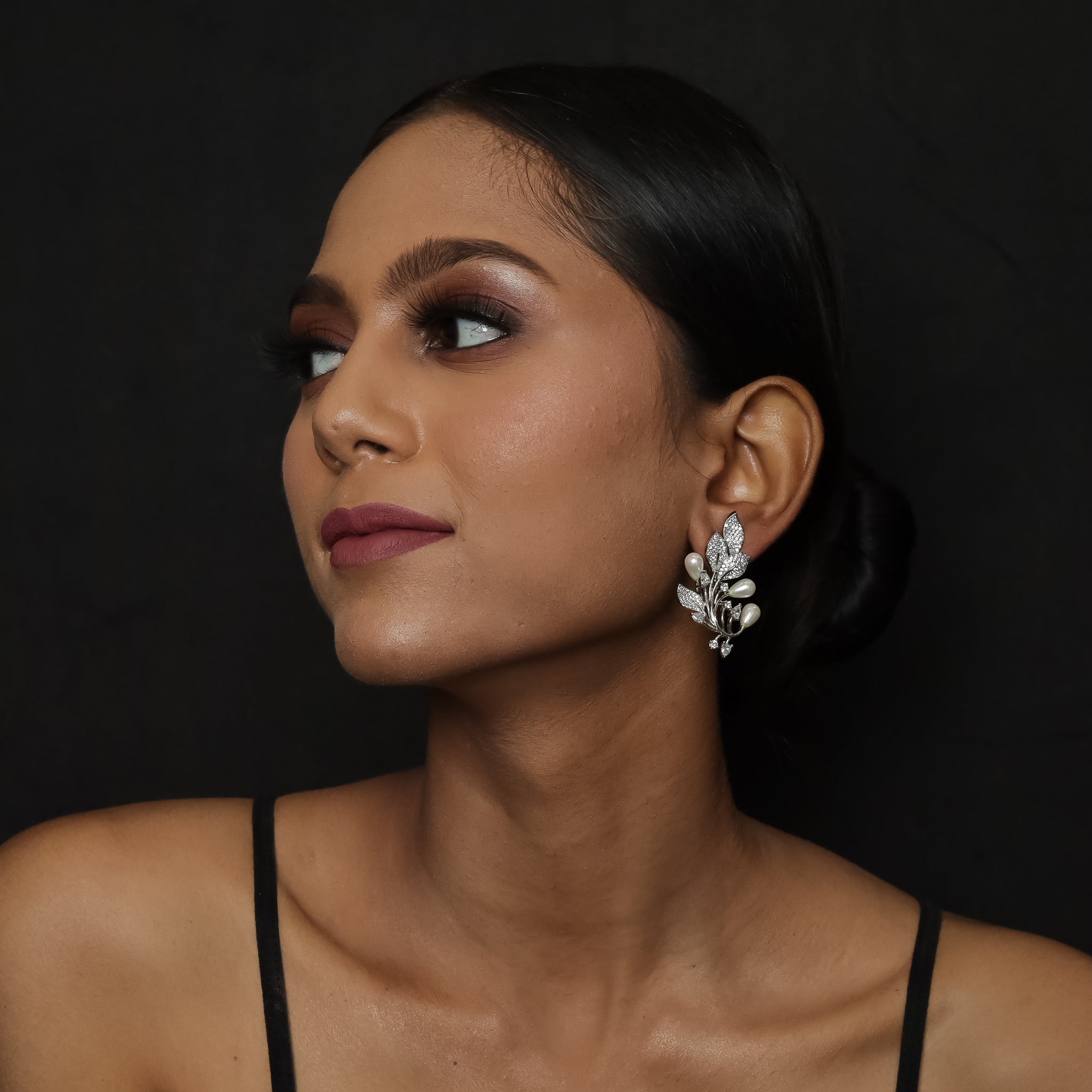Tops/Studs Zircon/AD Earring 5922-69 - Dazzles Jewellery