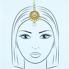 Brown Maang Tikka 2981-7046