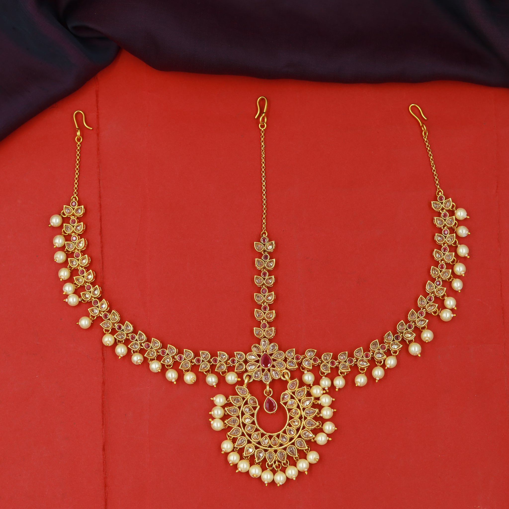 Gold Look Mathapatti 13991-21