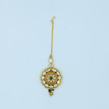 Brown Kundan Maang Tikka 1392-5457
