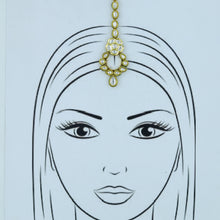 White Maang Tikka 4292-8357