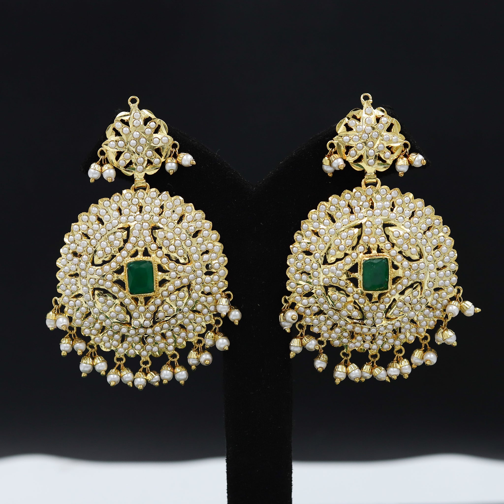 Jadau Earring Danglers 8382-73