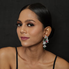 Danglers Zircon/AD Earring 6020-68 - Dazzles Jewellery