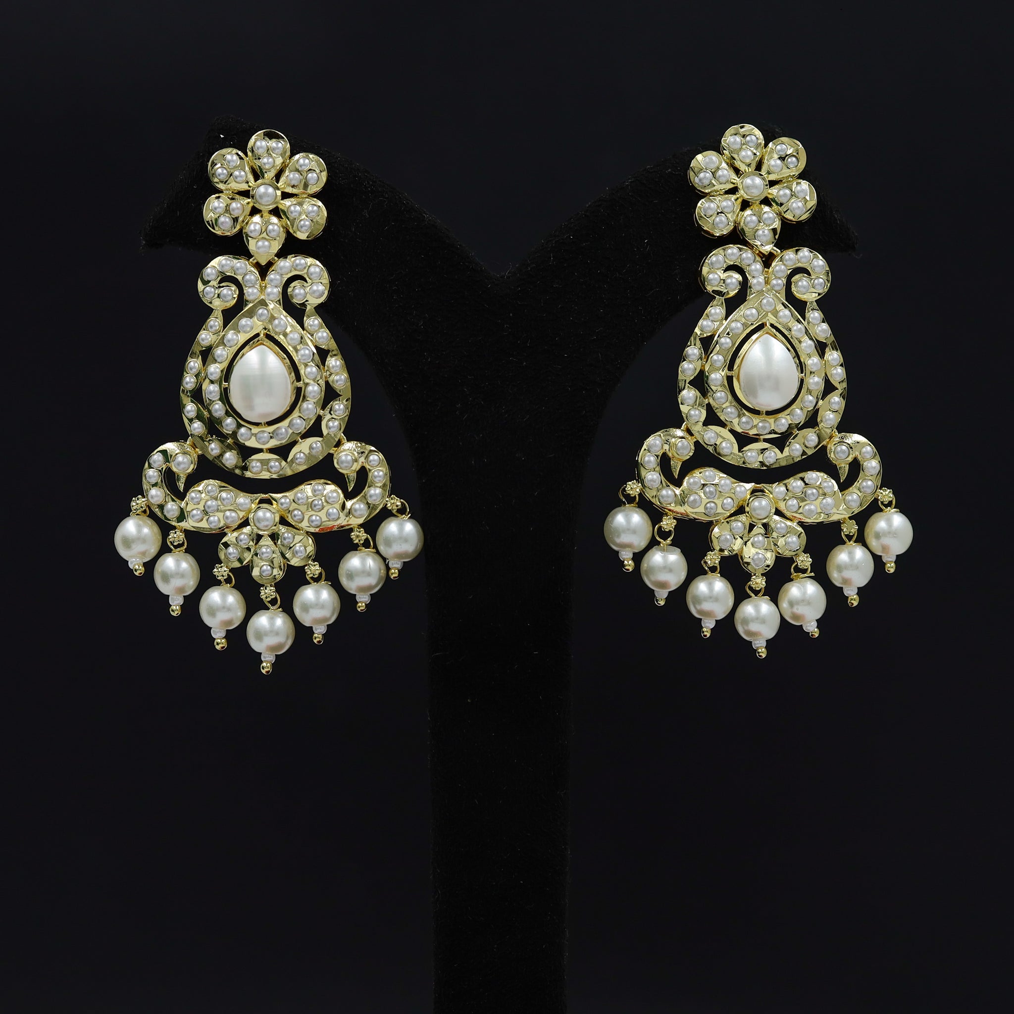 Danglers Jadau Earring 11358-48