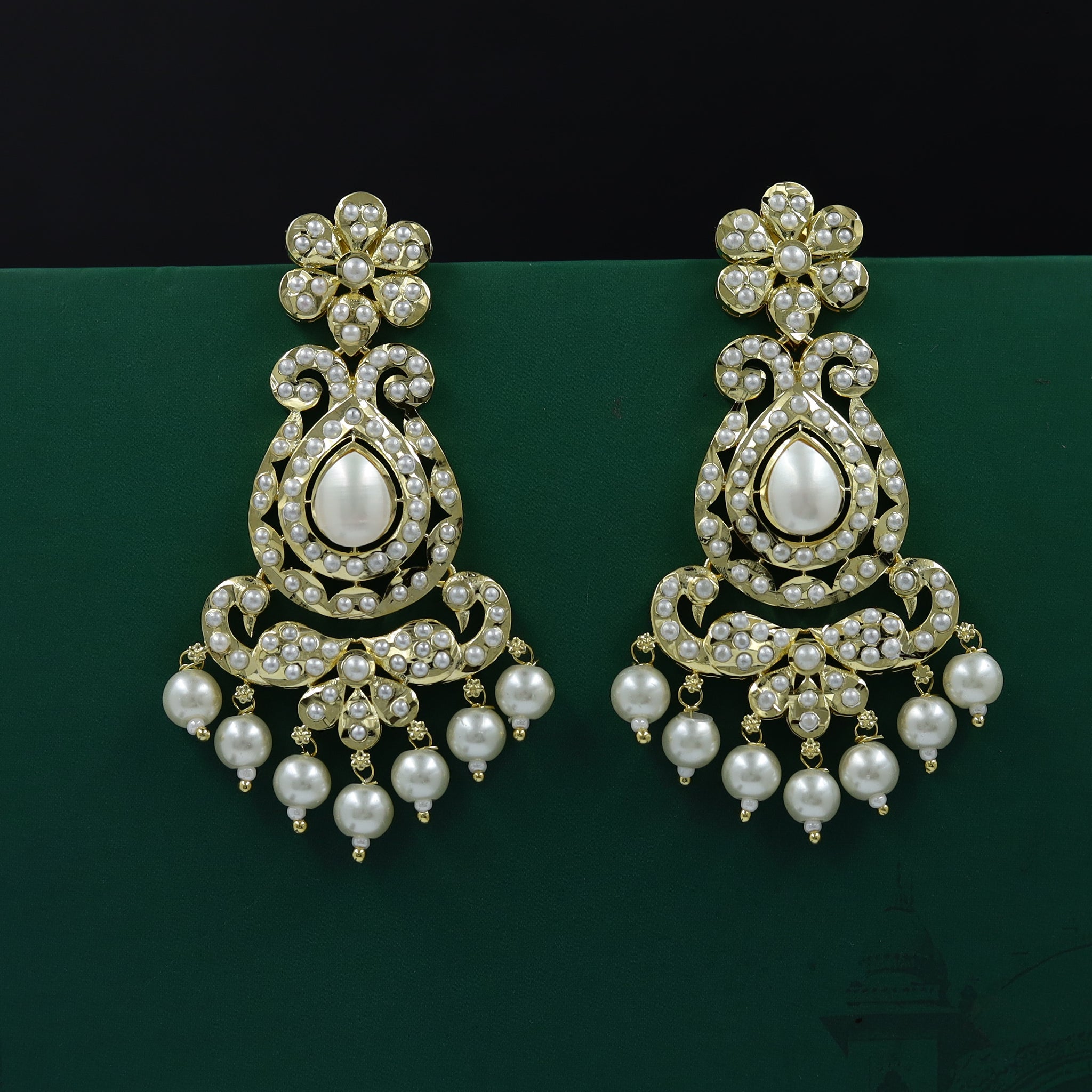 Danglers Jadau Earring 11358-48